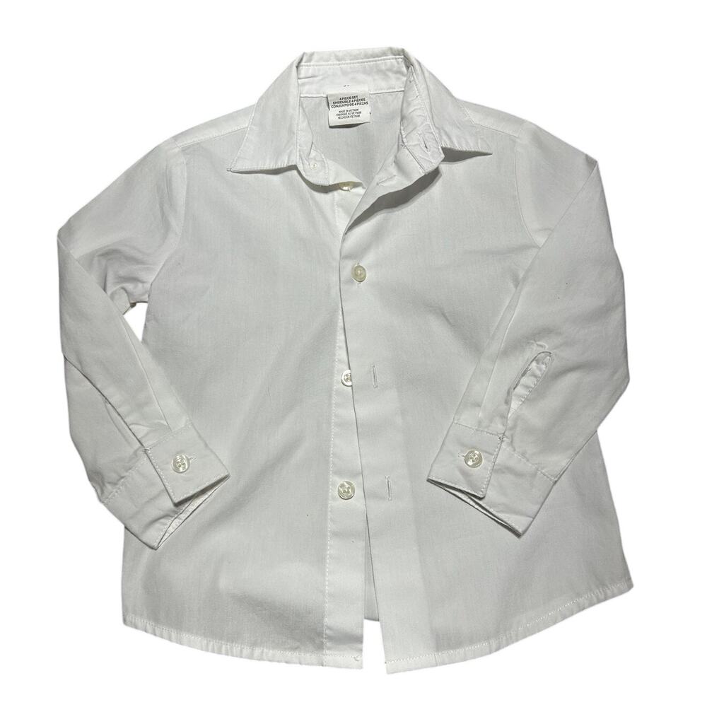 Van Heusen white long sleeve button down boys 3T shirt